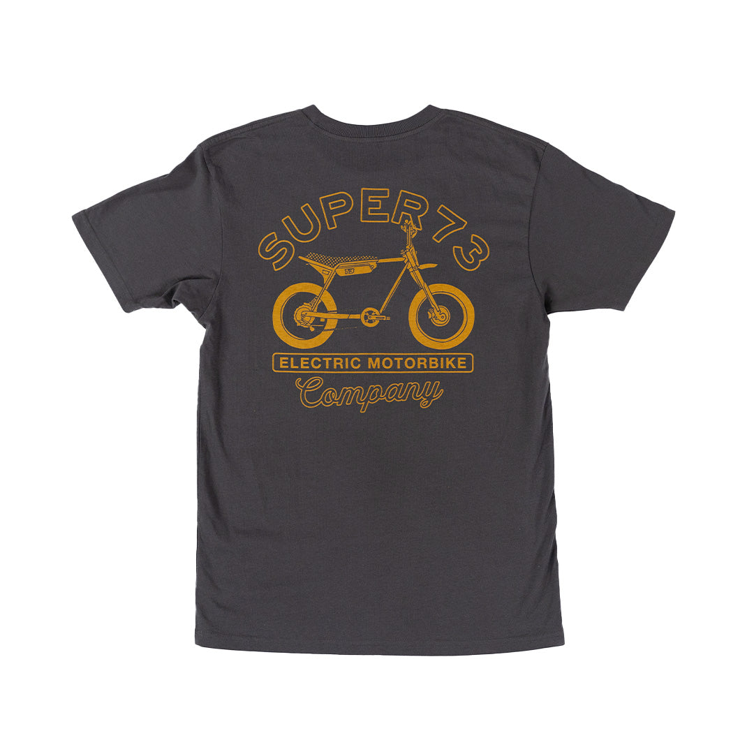 flat image of Z's the Day Tee back graphic in charcoal @color_charcoal