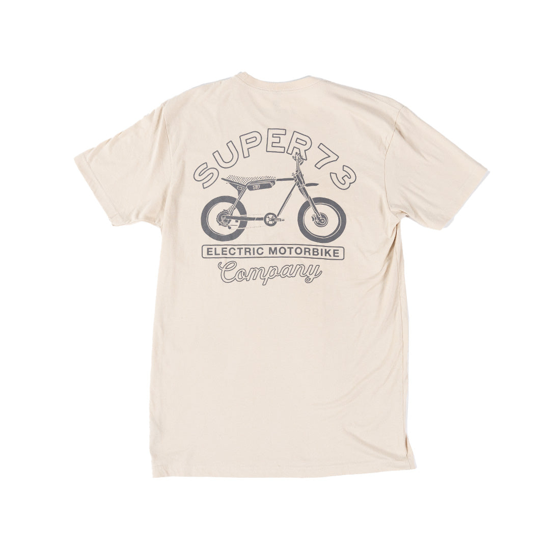 flat image of Z's the Day Tee back graphic in cream. @color_cream