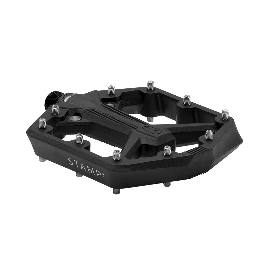 alternative view of black Crankbrothers Stamp 1 Pedal Gen 2