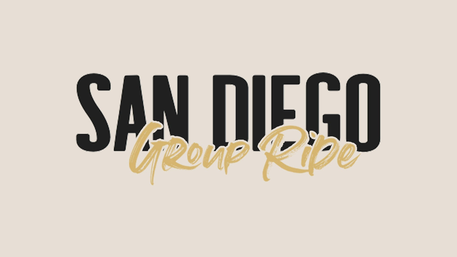 San Diego group ride
