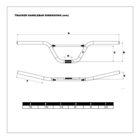 Spec image of Tracker handlebar.
