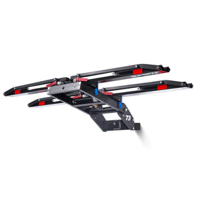 Side angle view of SUPER73 1 Up Rack on white background.