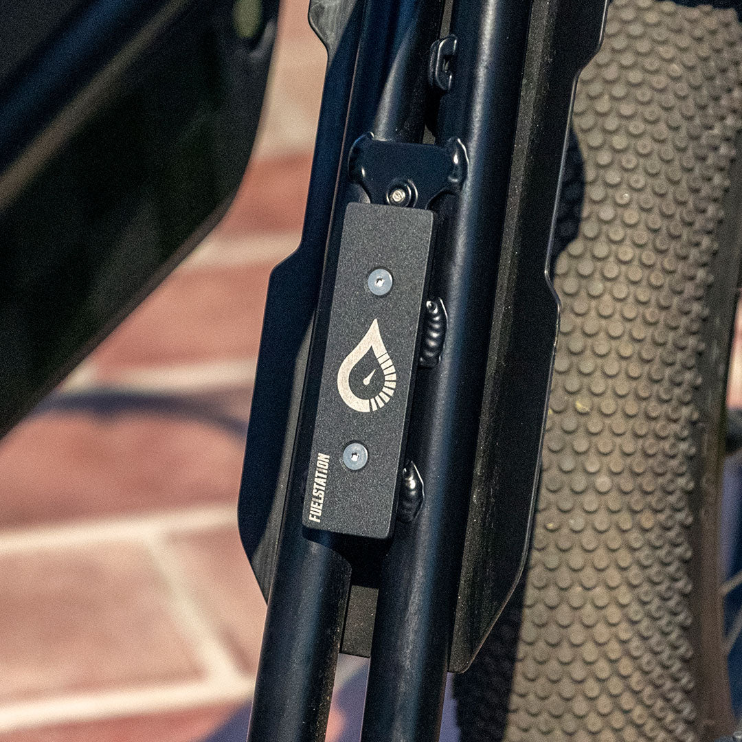 FUELSTATION mounting plate in Matte Black