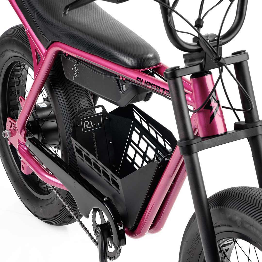 IrvLabs In-Frame Basket - Z Miami on bike