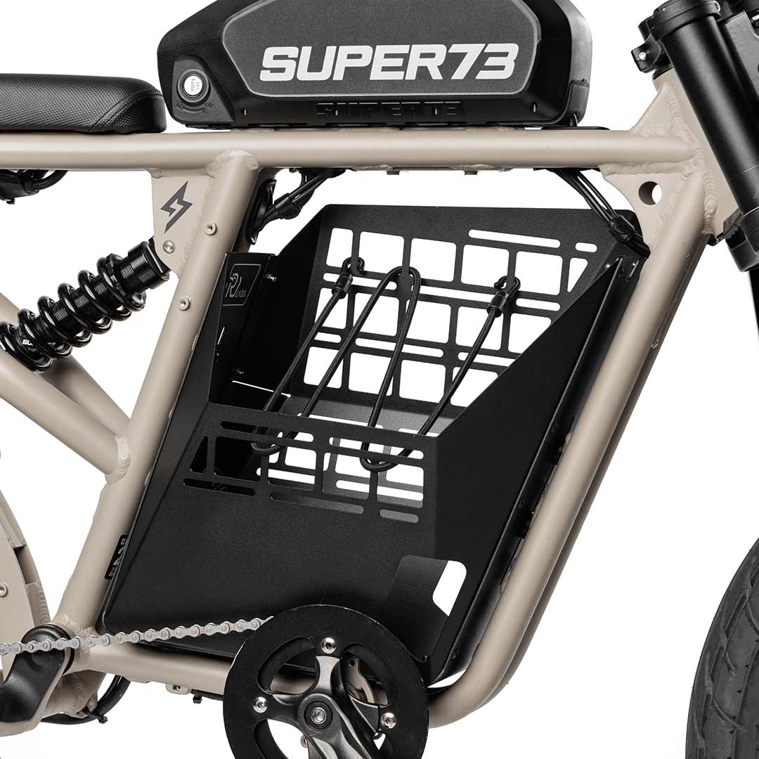 detail image of IrvLabs In-Frame Basket - R Series on bike