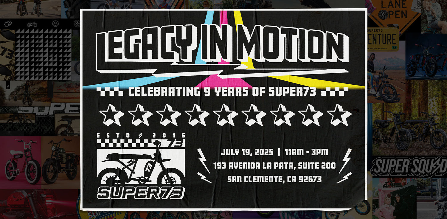 SUPER73 Celebrates “Legacy in Motion”