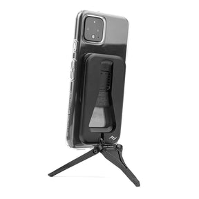 Peak Design Universal Adapter on phone in use